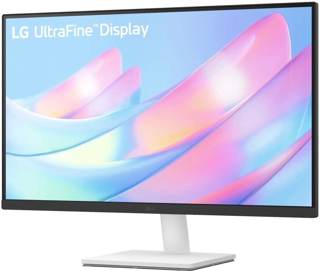 Монитор 27" LG UltraFine 27US500-W IPS 3840x2160 (4K UHD), 60 Гц, 5 мс, 16:9, HDR10, 300 кд/м², HDMI (x2), DisplayPort, Flicker Free, Low Blue Light, трехсторонний безрамочный дизайн, белый