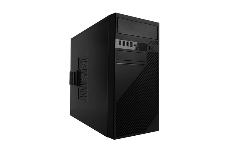 Компьютерный корпус Mini Tower InWin EFS712 Black U3*2+U2*2+A(HD) + front fan holder + Screwless mATX (без блока питания)