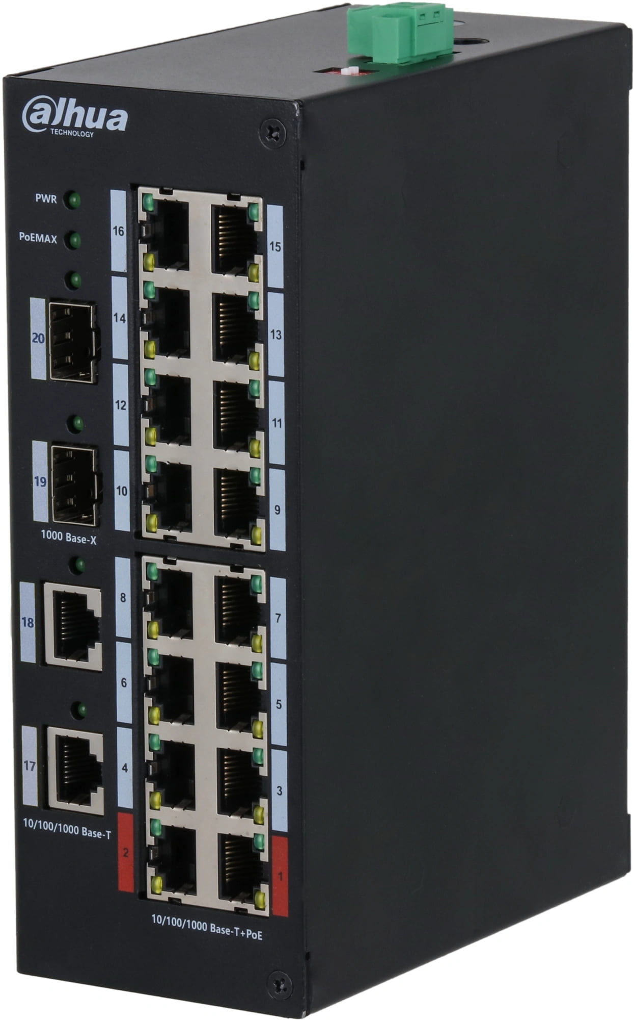 Коммутатор Dahua DH-HS3220-16GT-190 неуправляемый