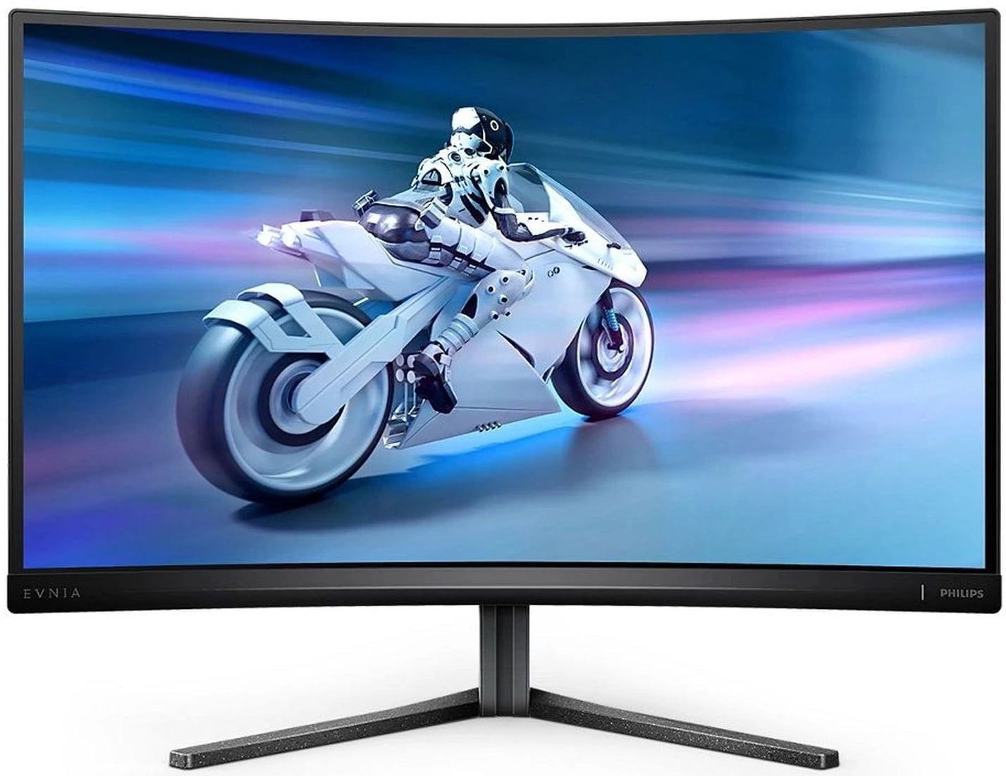 Монитор 27" Philips 27M2C5200W Evnia VA 1920x1080, 280 Гц, 1 мс, 16:9, 300 кд/м2, 2xHDMI, 1xDP, 1x3.5 мм, изогнутый, черный