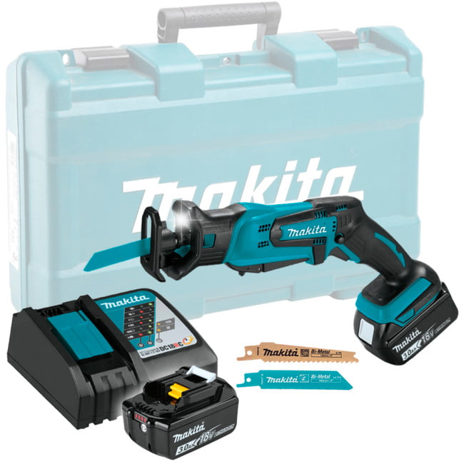 Сабельная пила Makita DJR185RFE аккум. 3000ход/мин