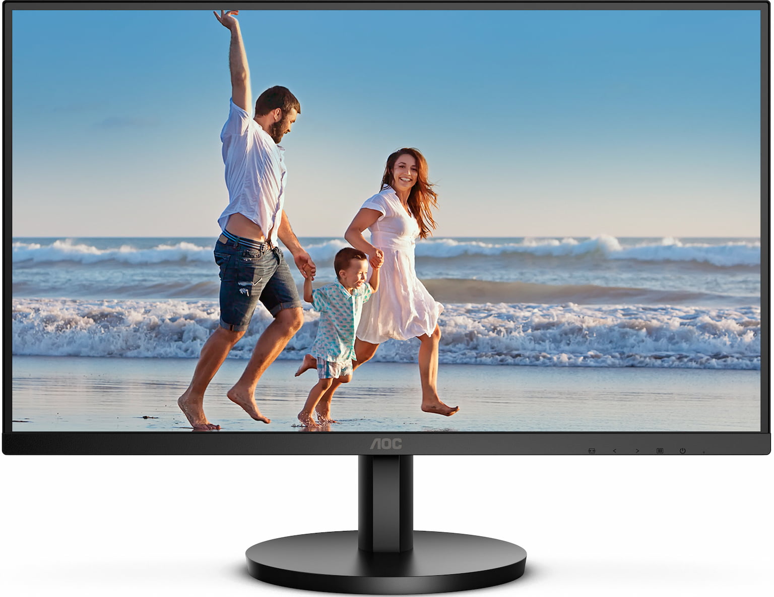 Монитор 27" AOC Q27B3MA VA 2560x1440, 75 Гц, 4 мс, 16:9, 250 кд/м2, 2хHDMI, 1хDP, выход на наушники, черный