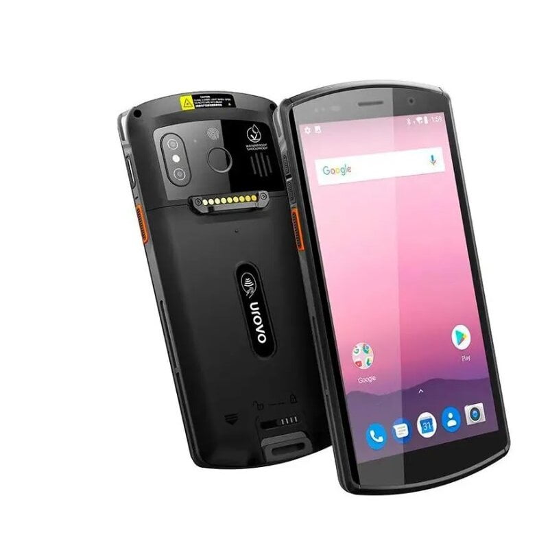 Терминал сбора данных Urovo DT50 (DT50-SH7S11E4F31) 2D Image Honeywell HS7, 4/64 ГБ, Android 11, USB, Bluetooth, WiFi, NFC, USB Type-C, MicroSD, Аудио выход, Вход микрофона, SIM, 2G, 3G, 4G, 5.7 ", 720x1440 pix, сенсорный