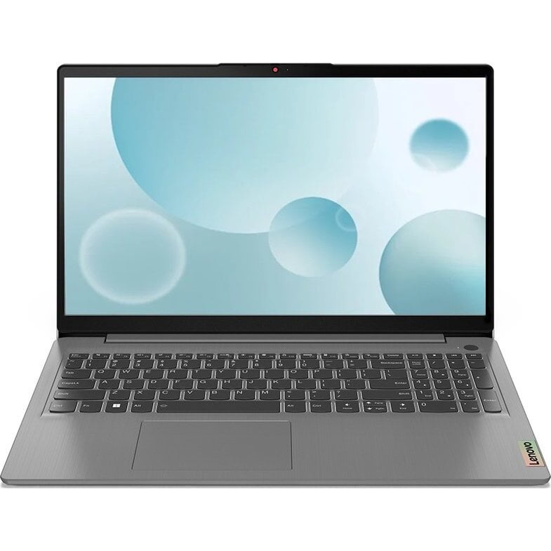 Ноутбук Lenovo IdeaPad 3 15IAU7/15.6"/IPS/Intel Core i3 1215U/8Gb/256Gb/SSD/Intel UHD Graphics/Без ОС/серый/1.63kg