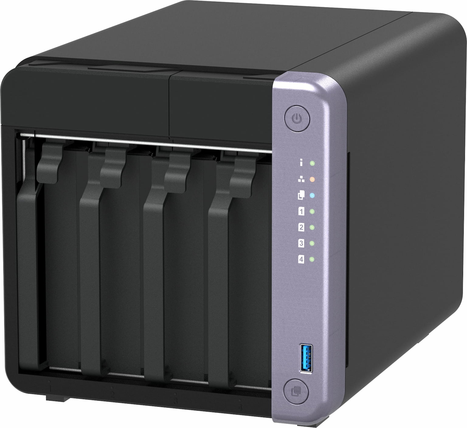 Сетевое хранилище NAS Qnap TS-432X-4G 4-bay настольный Alpine AL-524