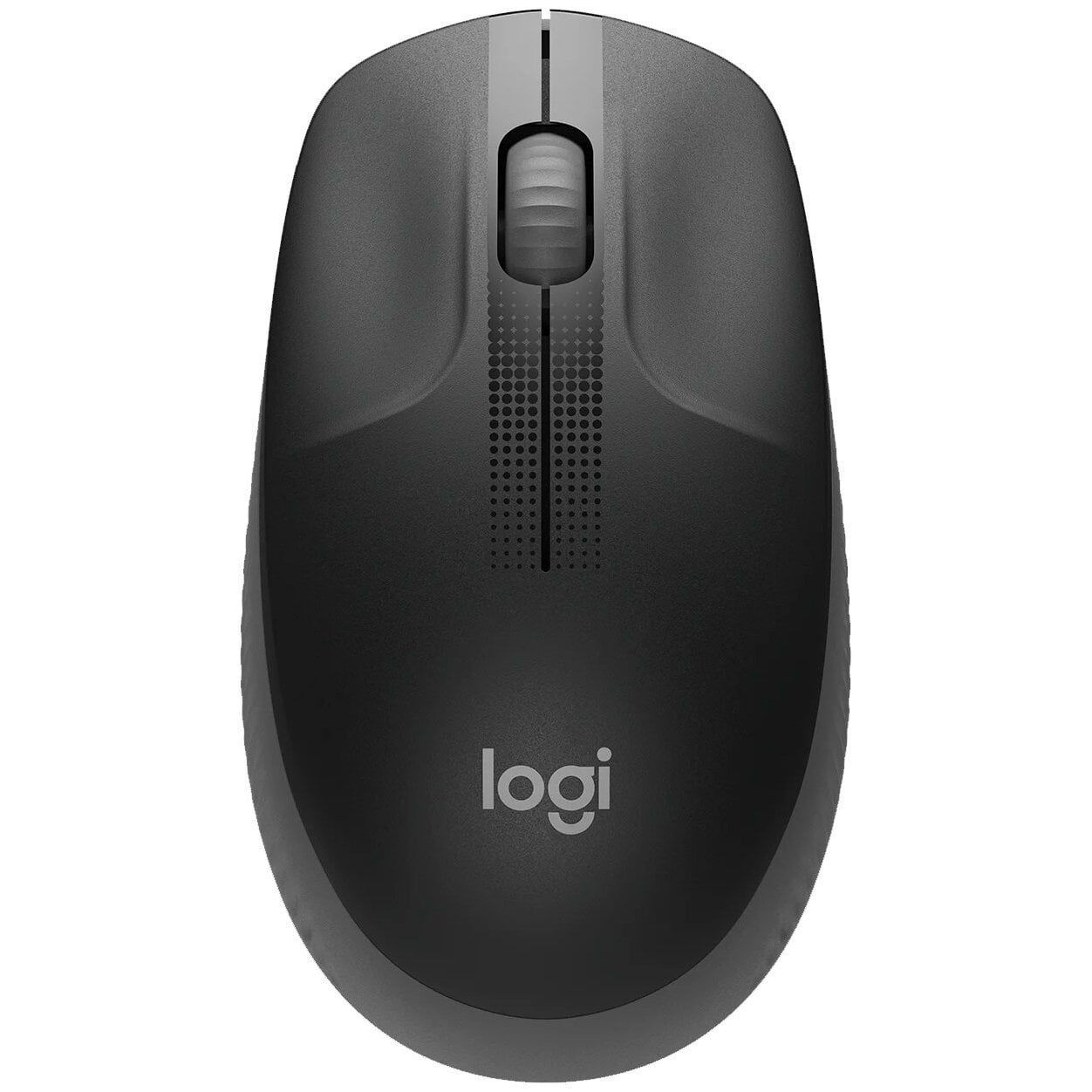 Мышь беспроводная Logitech M190 черный/серый, 1000 dpi, радиоканал, USB, кнопки - 3