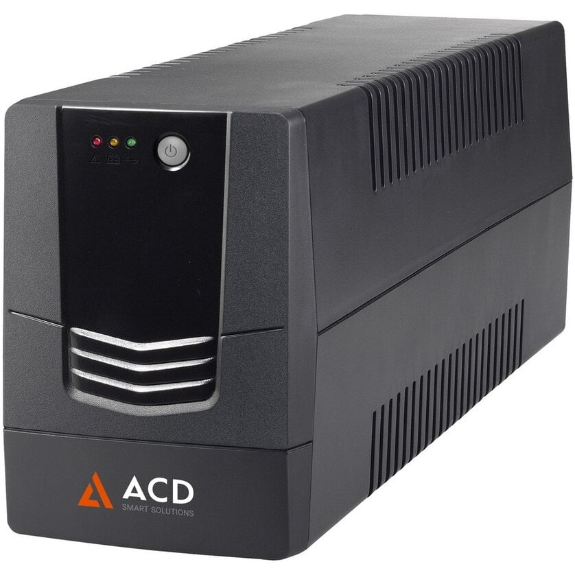 Источник бесперебойного питания (ИБП) ACD PW-Base 2000 / 2000ВА / 1200Вт / 4 x CEE 7 (евророзетка)