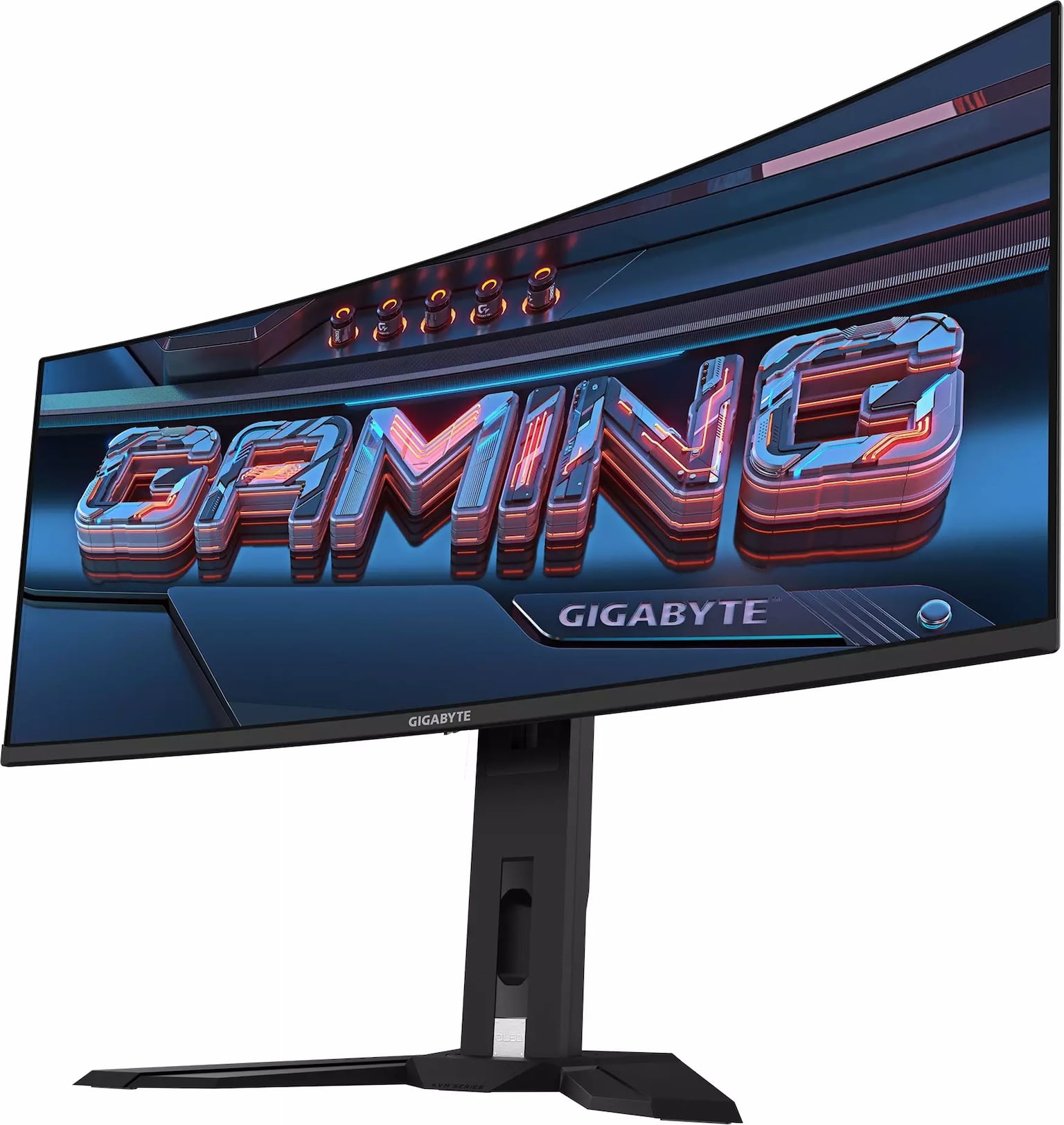 Монитор 34" Gigabyte MO34WQC2 OLED 3440x1440, 240 Гц, 1 мс, 21:9, 250 кд/м², 2xHDMI, 1xDP, 1xUSB, черный