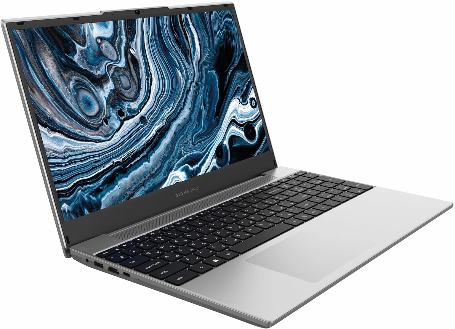 Ноутбук Digma Pro Breve/15.6"/IPS/AMD Ryzen 5 7430U/16Gb/512Gb/SSD/AMD Radeon Graphics/Windows 11 Pro/серебристый/1.8kg