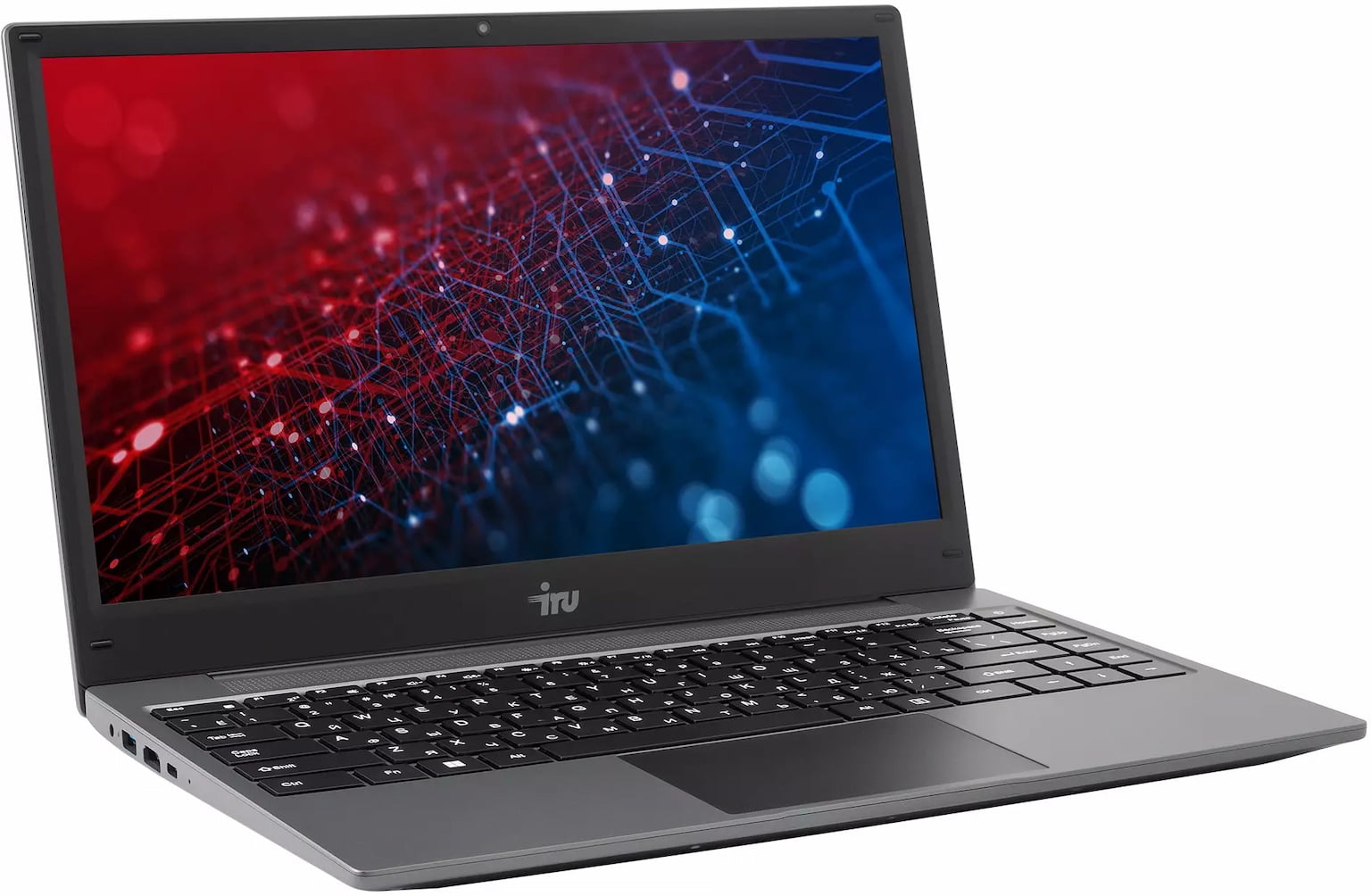 Ноутбук iRU Tactio 14ALH 14"/IPS/Intel Core i3 1215U/16Gb/512Gb/SSD/Intel UHD Graphics/Windows 11 Pro/серый/1.48kg