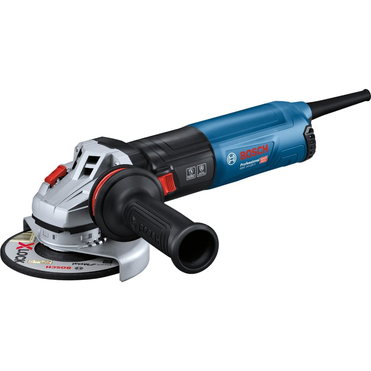 Угловая шлифовальная машина Bosch GWS 14-125 S 1400Вт 11000об/мин рез.шпин.:M14 d=125мм (06017D0100)
