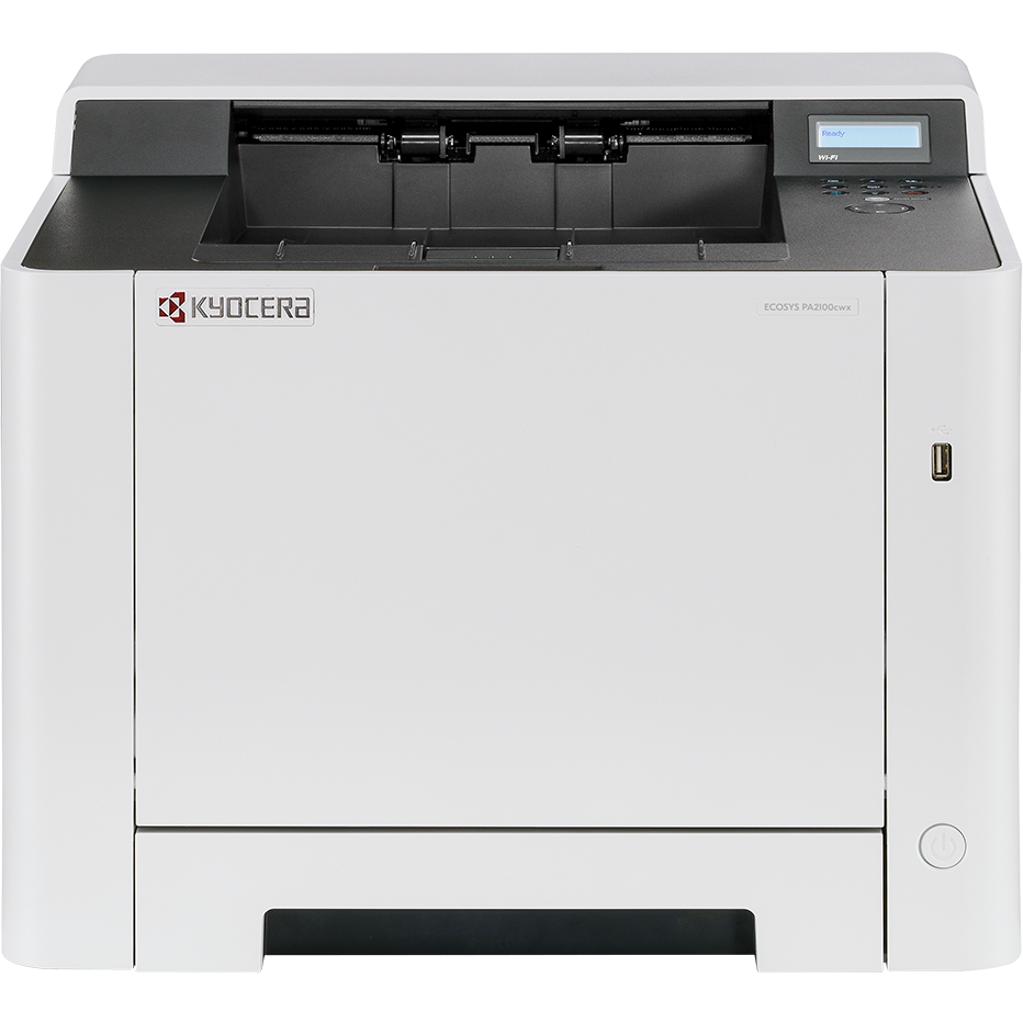 Принтер лазерный цветной Kyocera PA2100cwx (A4, 21 стр/мин, 1200x1200 dpi, 512 Мб, USB 2.0, Network, Wi-Fi, Duplex)