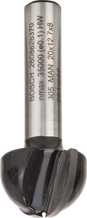 Фреза BOSCH галтельная 10/13/8 (2.608.628.370) галтельная, 10/13мм, диам.хв.8мм, 1шт.