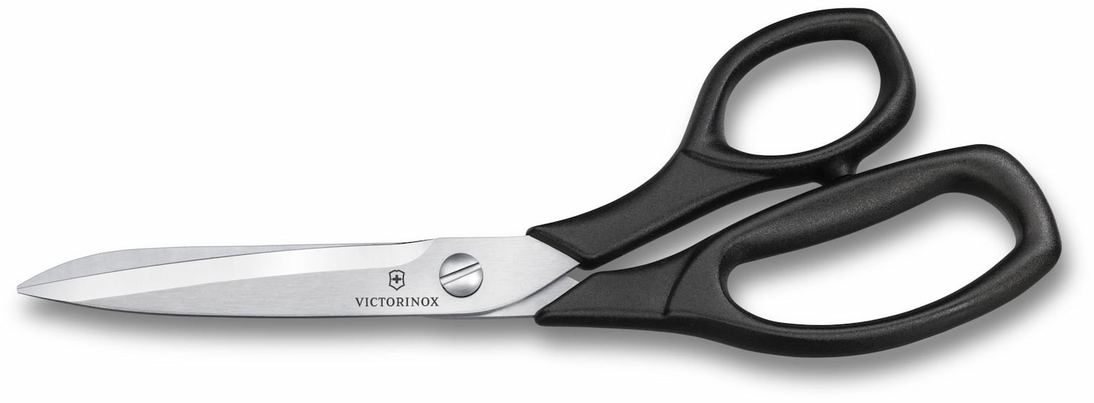 Ножницы Victorinox 8.1017.23 универсальные 220 мм ручки пластиковые асим. нержавеющая сталь черный европодвес