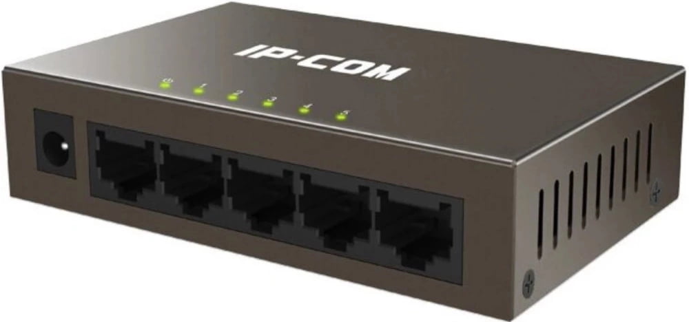 Коммутатор IP-COM F1005, 5×100 Мбит/с, неуправляемый