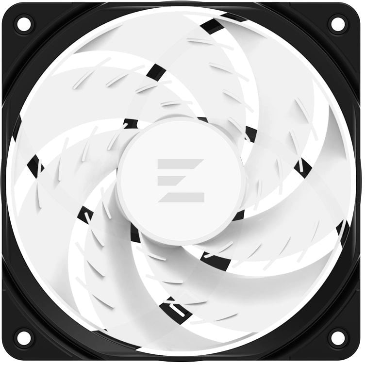 Вентилятор для корпуса Zalman ZM-AF120R ARGb черный, 120 мм, 1500 об/мин, 24.3 дБ, 4 pin