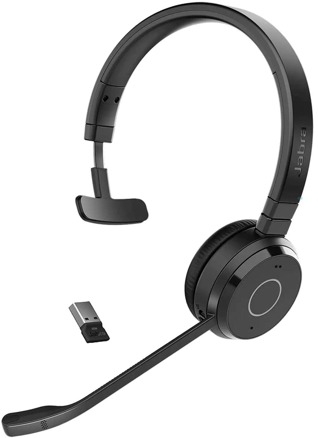 Гарнитура Jabra Evolve 65 TE чёрный, беспроводная, Bluetooth