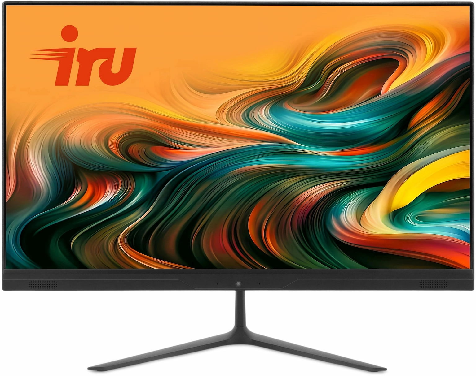 Моноблок IRU P233 23.8" Full HD i3 1220P (3.3) 8Gb SSD 256Gb CR без ОС GbitEth WiFi BT 90W Cam черный 1920x1080