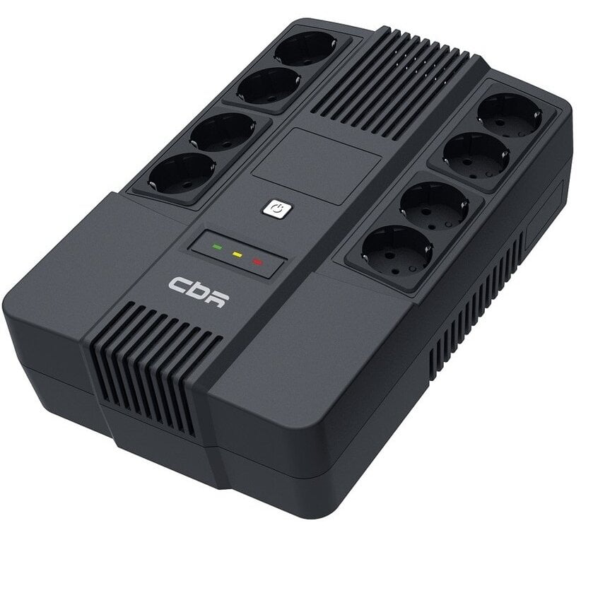 Источник бесперебойного питания CBR UPS-OFK-101E-600 / 600ВА / 360Вт / Schuko CEE 7 Outlets