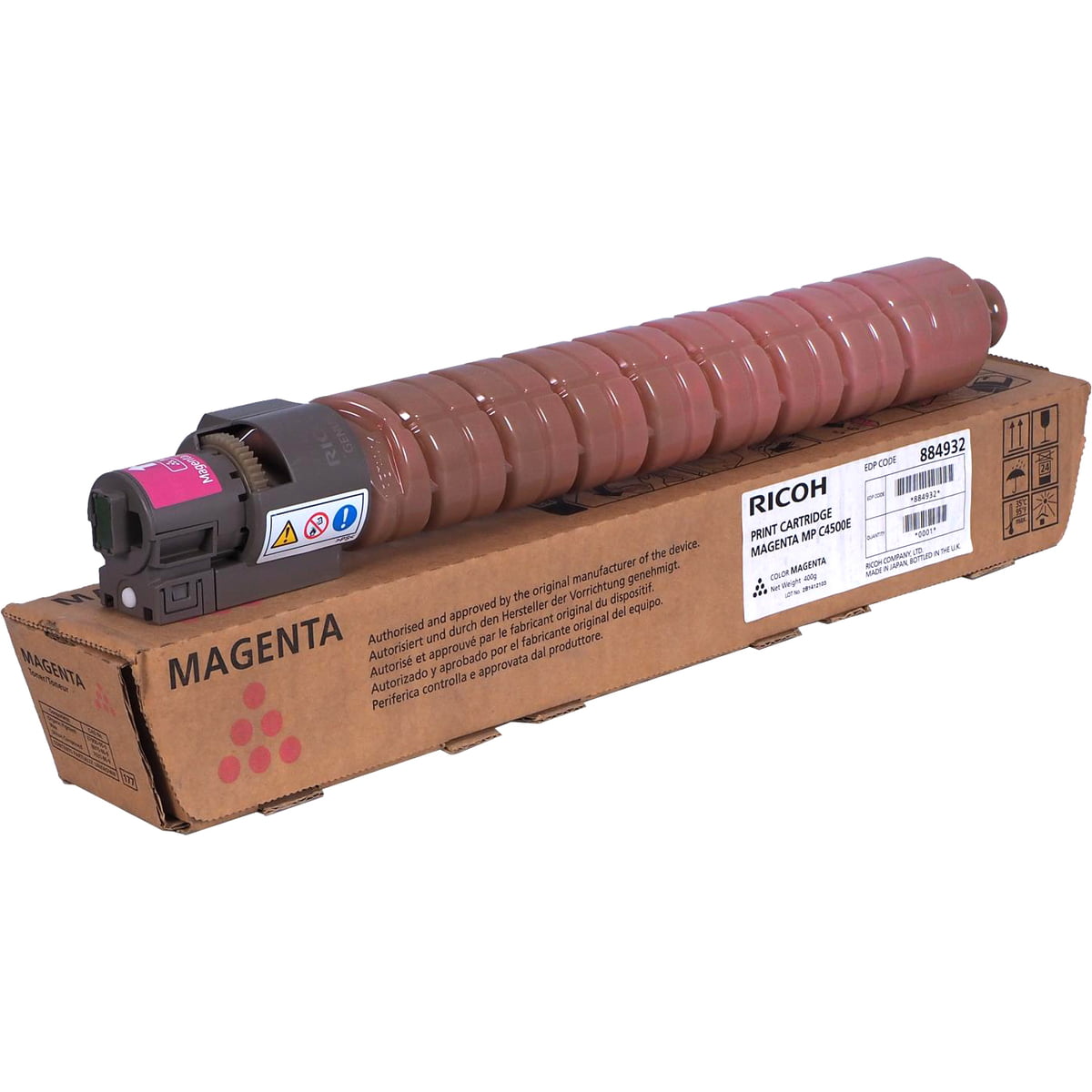 Картридж лазерный Ricoh 884932/842036 Ricoh Aficio MP C3500/C4500 малиновый, type MPC4500E (17K)