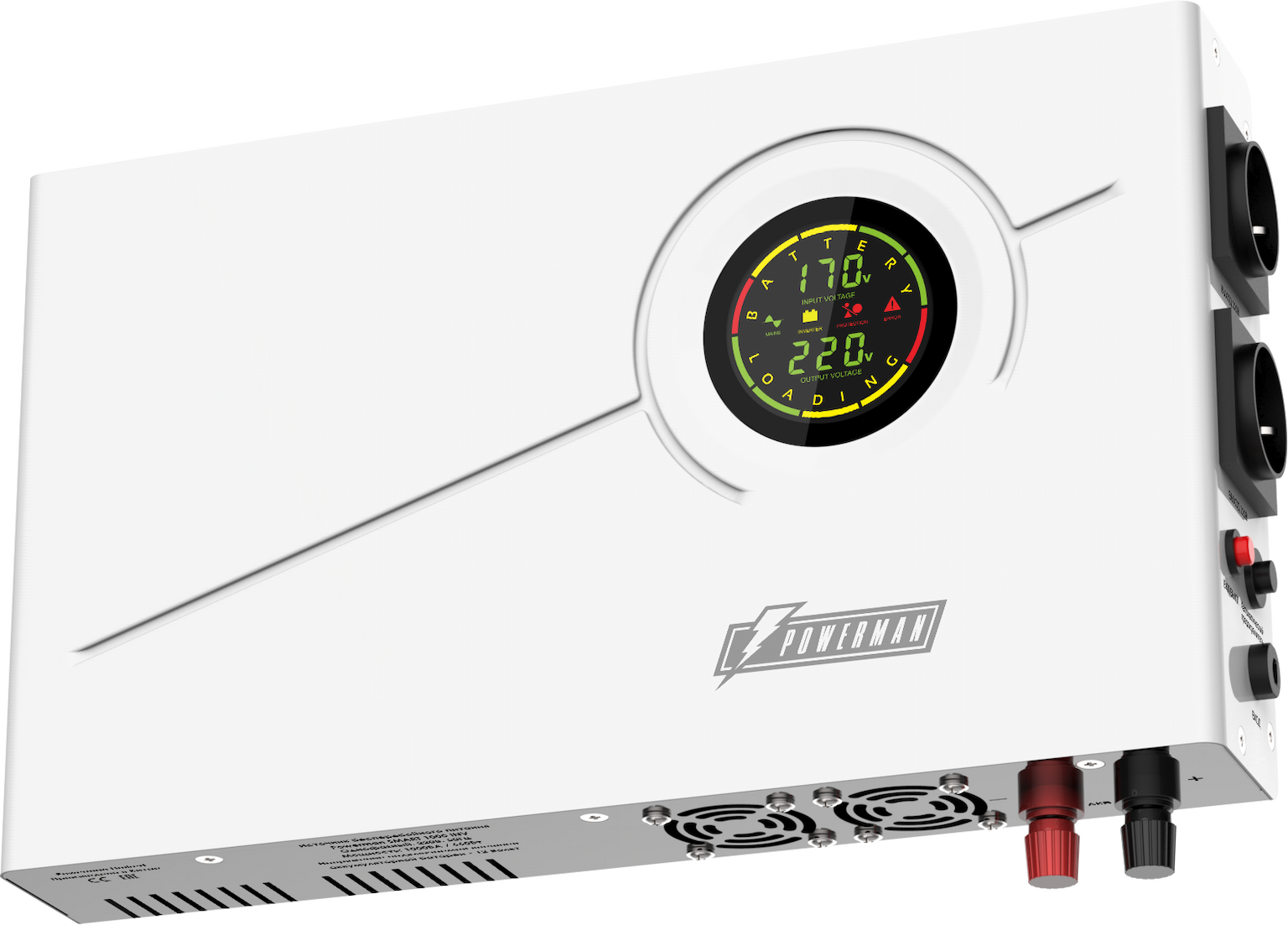 Источник бесперебойного питания Powerman Smart 800 INV (ИБП с Внешними АКБ)