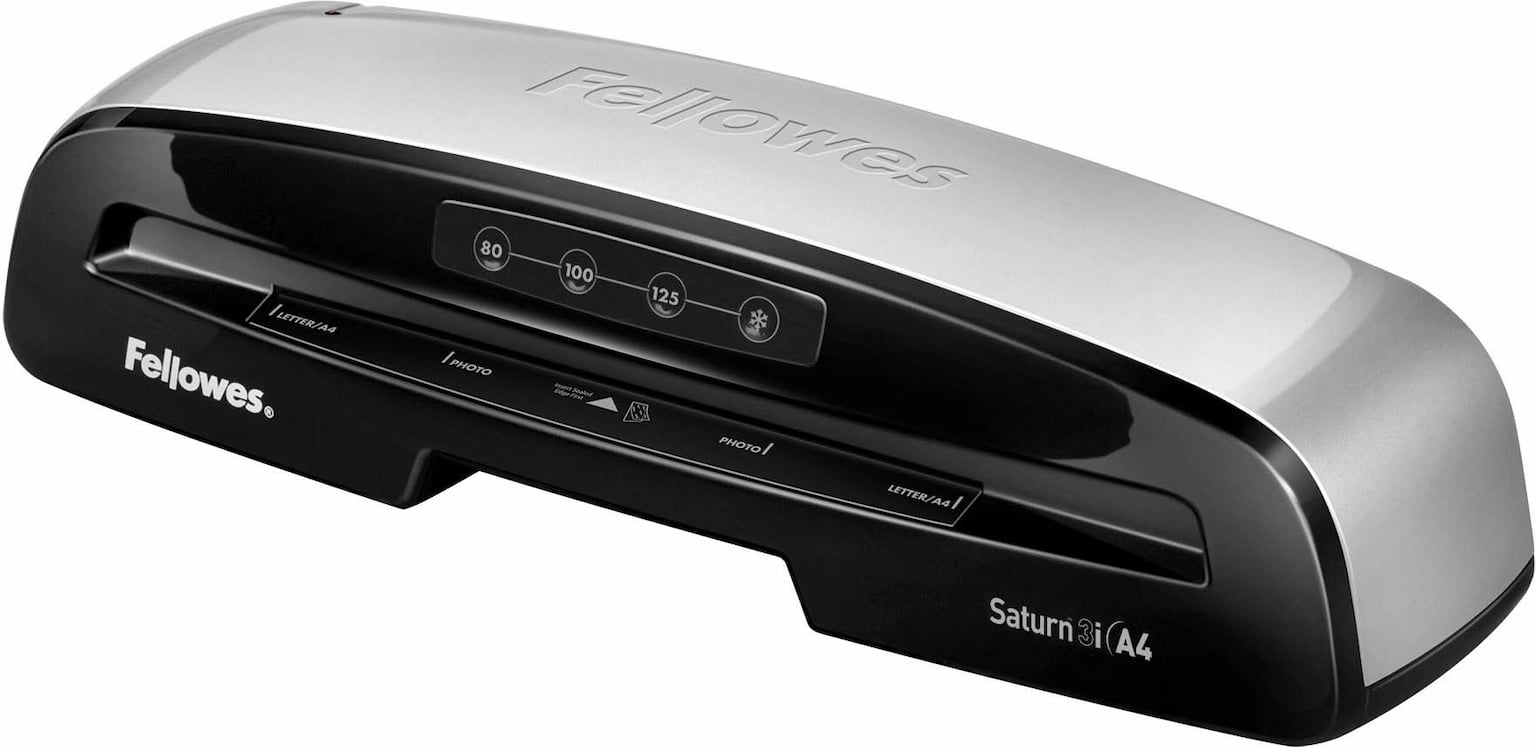 Ламинатор Fellowes Saturn 3i FS-57248, 2 вала, A4, 125 мкм, 300 мм/мин