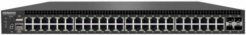 Коммутатор OSNOVO SW-48G4X-1L, 48×1 Гбит/с LAN + 4×10 Гбит/с SFP+, управляемый