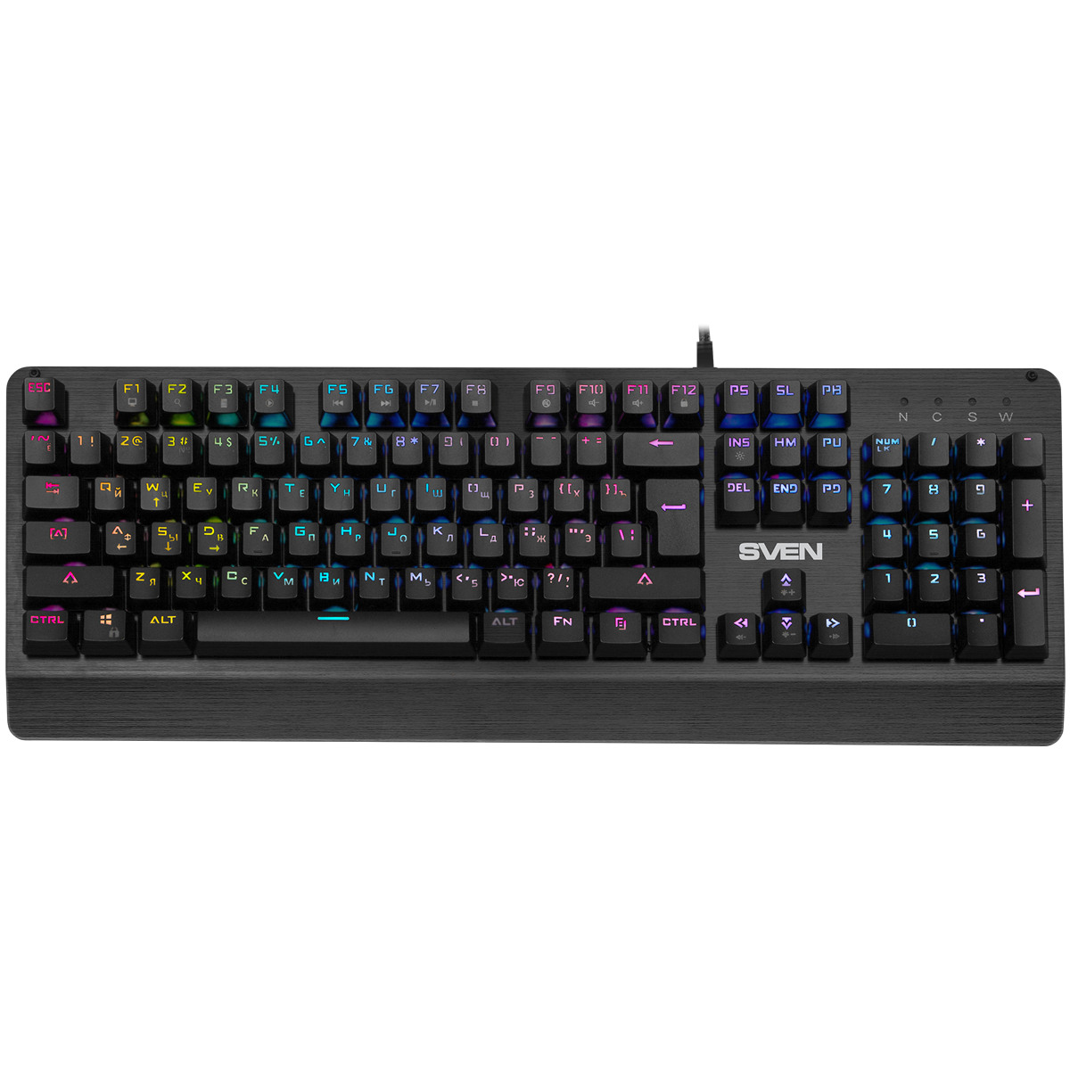 Клавиатура SVEN KB-G9700 проводная, USB Type-A, чёрный
