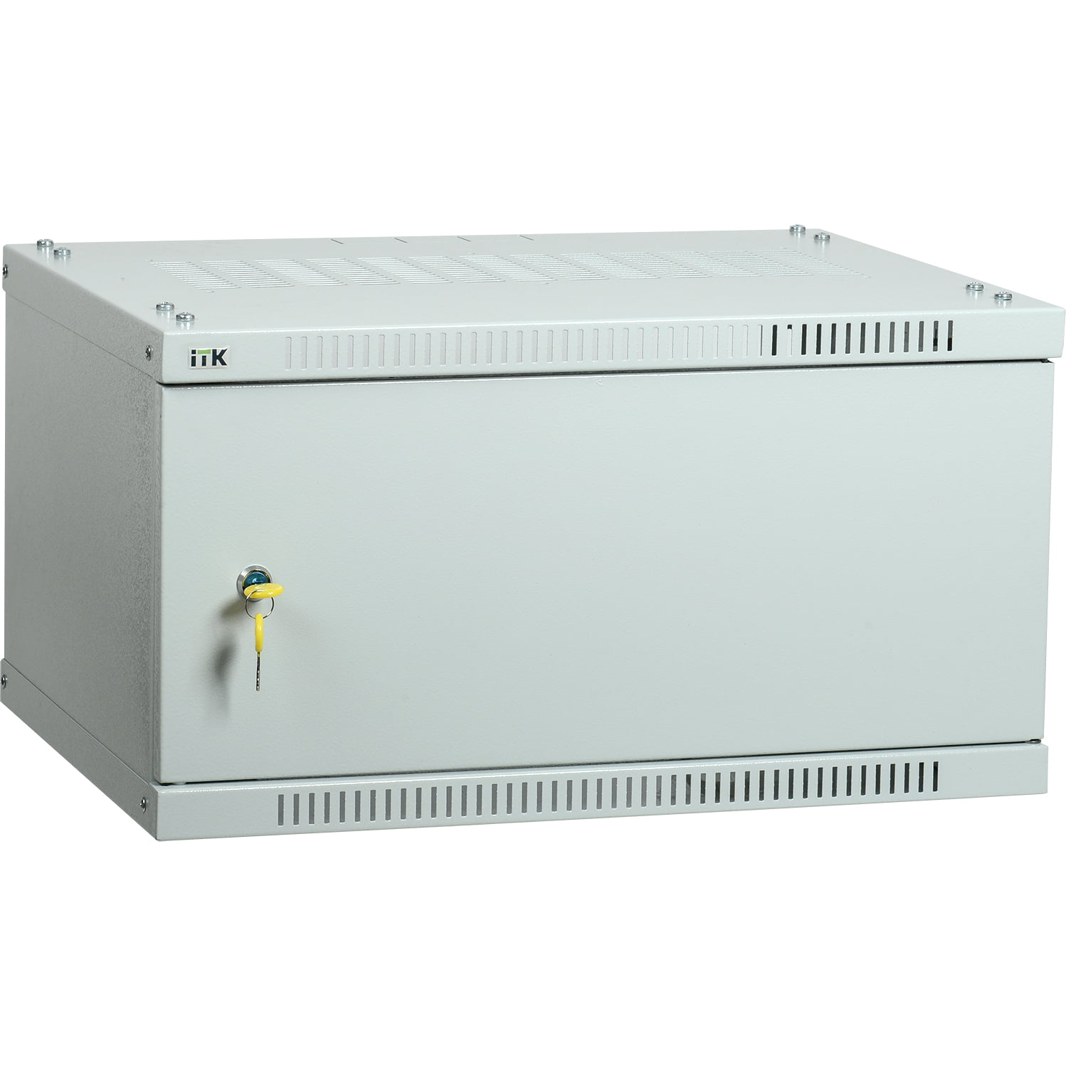 Шкаф ITK LWE3-06U64-MF LINEA WE 6U 600x450 мм дверь металл серый