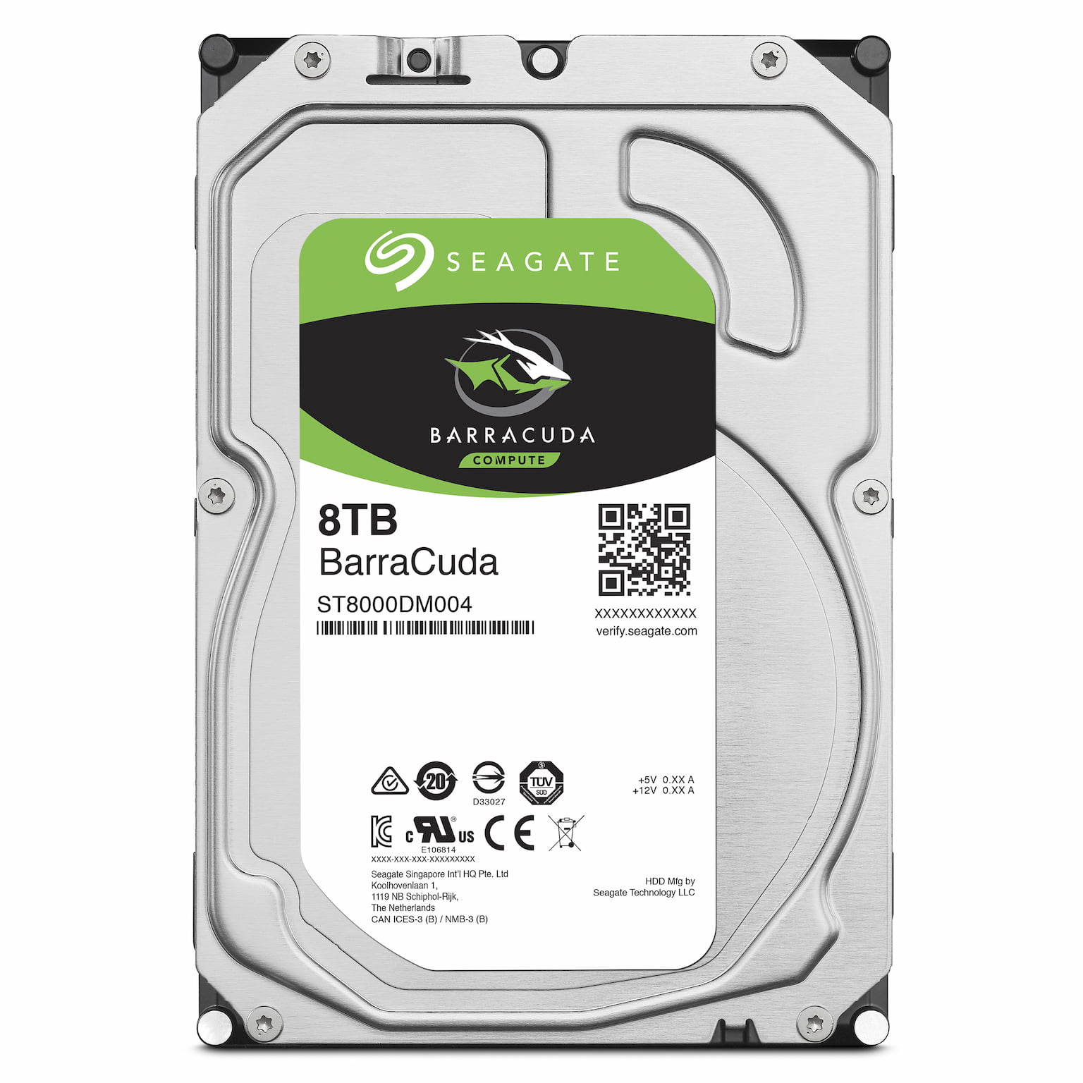 Жесткий диск HDD Seagate BarraCuda 8Tb 5400rpm SATA 256Mb 3.5"