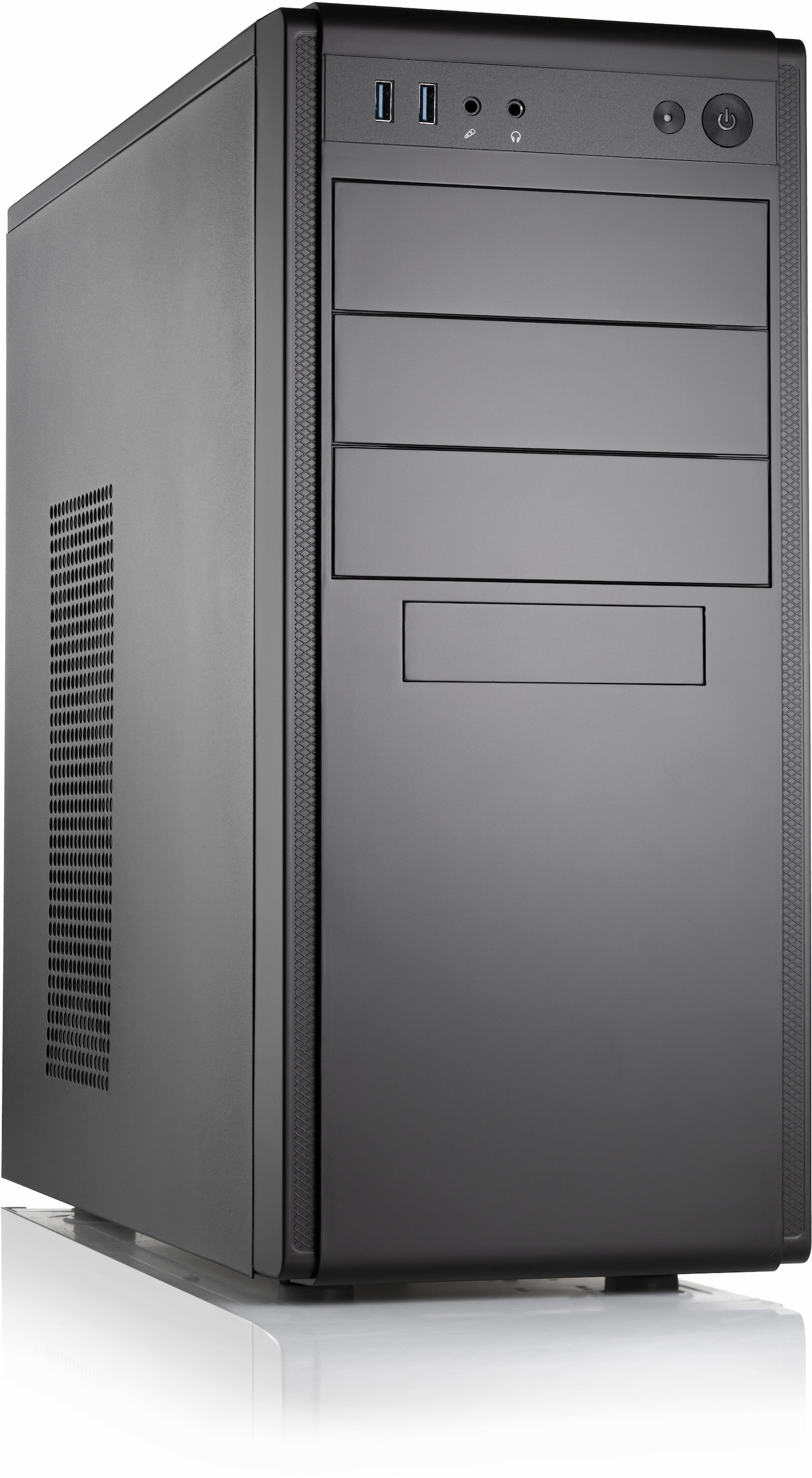 Компьютерный корпус Case Foxline FL-886 ATX case, black, w/o PSU, w/2xUSB 3.0, w/o pwrcord, w/o FAN