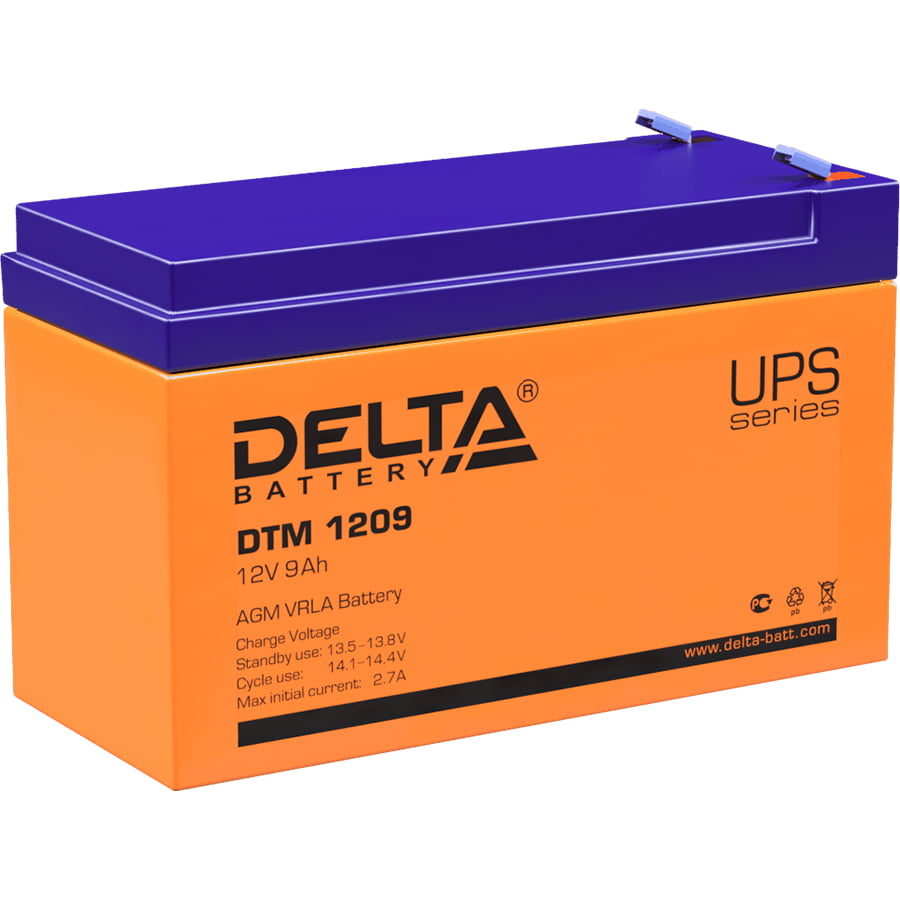 Батарея для ИБП Delta DTM 1209 (12V, 9Ah)