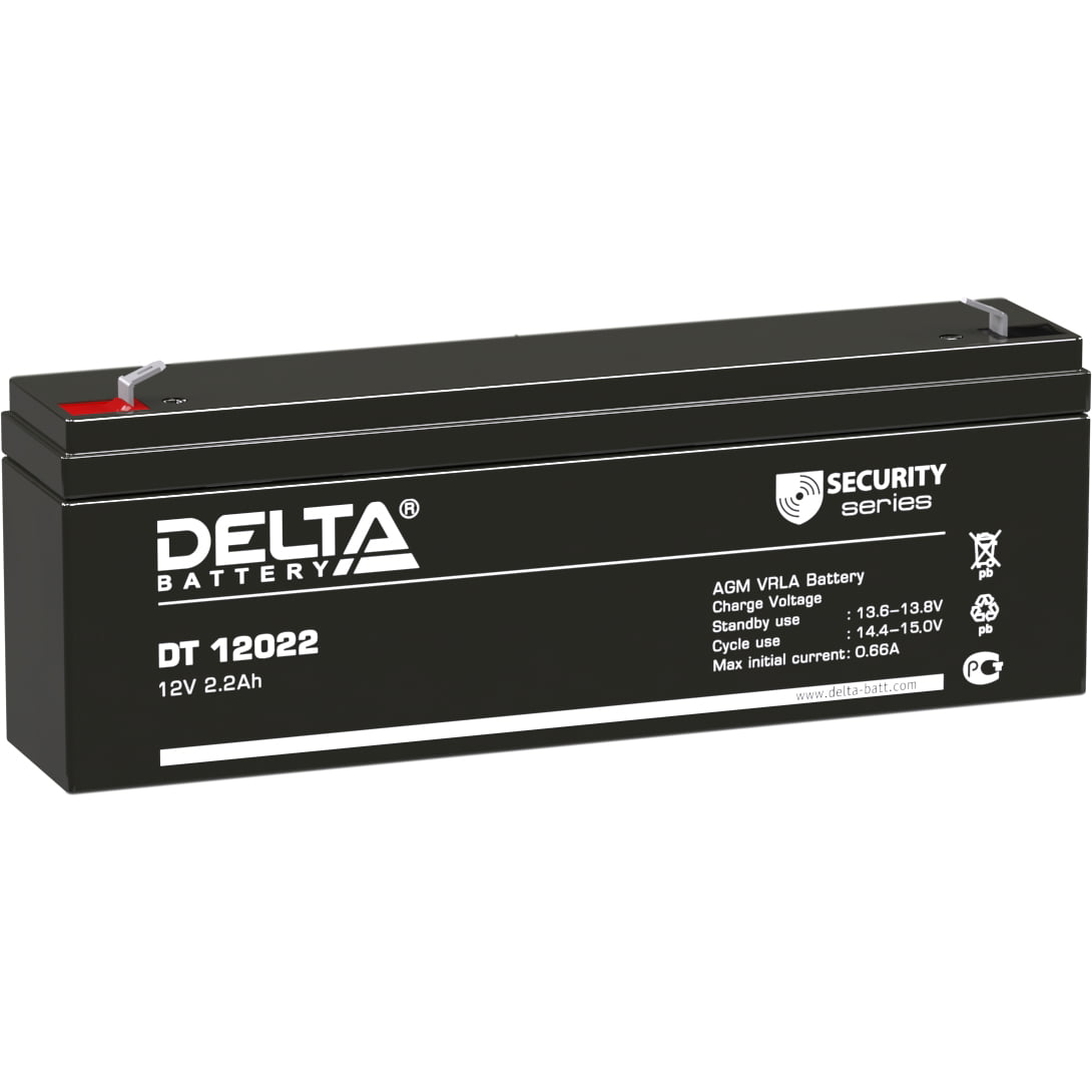 Батарея для ИБП Delta DT 12022 (12V, 2.2Ah)