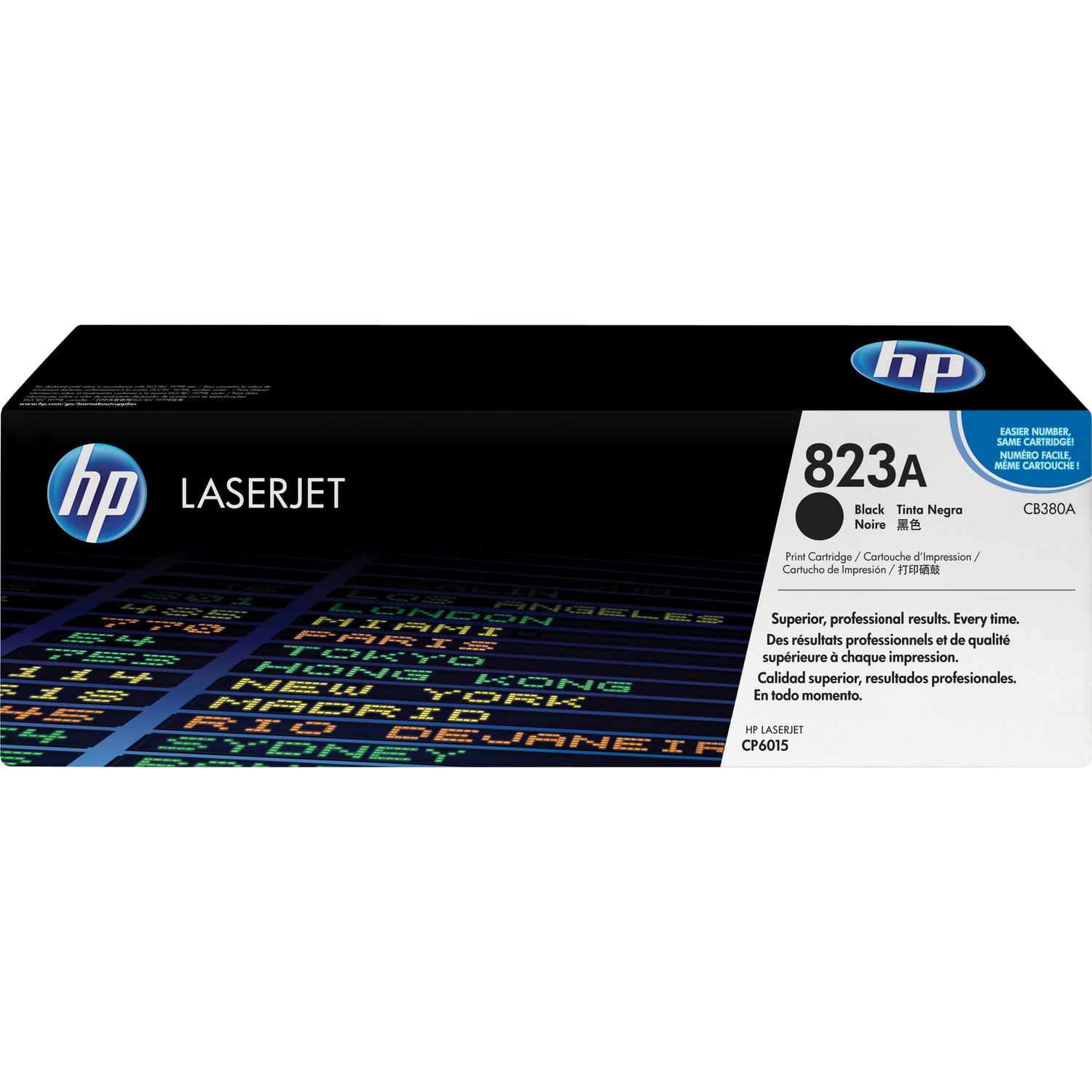 Картридж лазерный HP CB380A черный LJ CP6015n/dn/xh (16500 стр.)