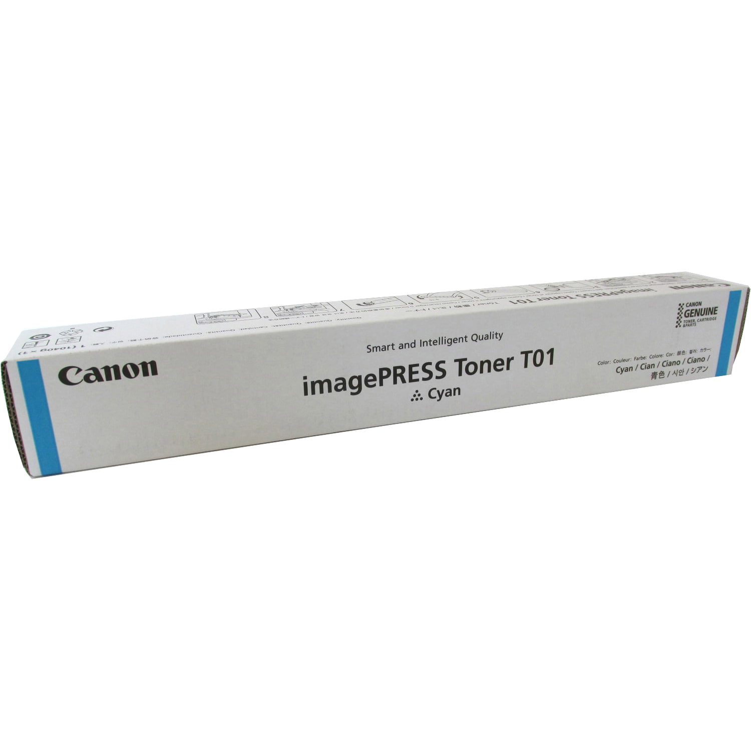 Тонер лазерный Canon TONER T01 голубой (59 500 стр.) для Canon imagePRESS C710, C810, C910