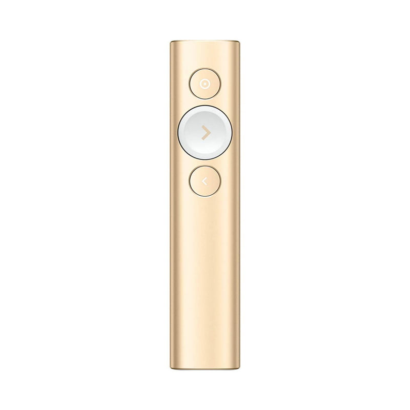 Презентер беспроводной Logitech Spotlight золотистый, радиоканал, USB, кнопки - 3