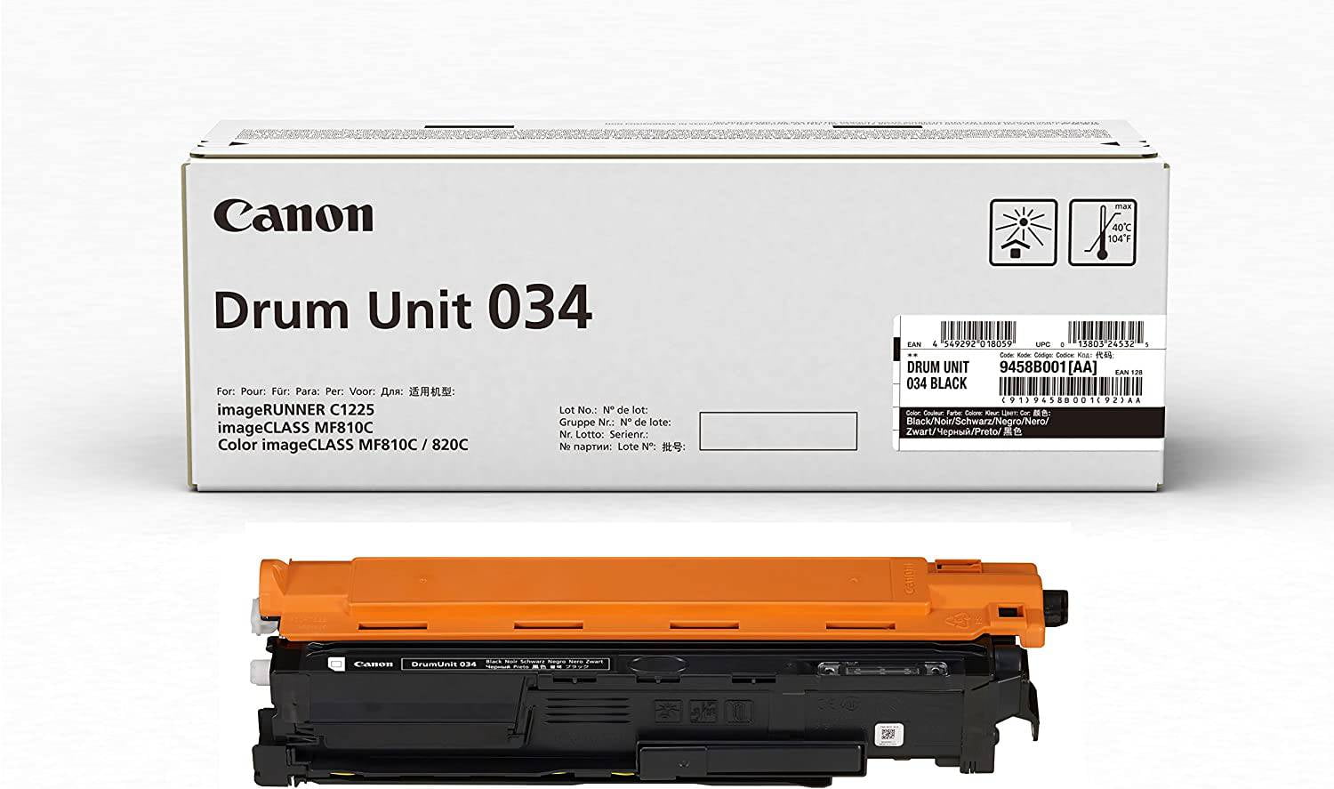 Барабан CANON 034 черный
