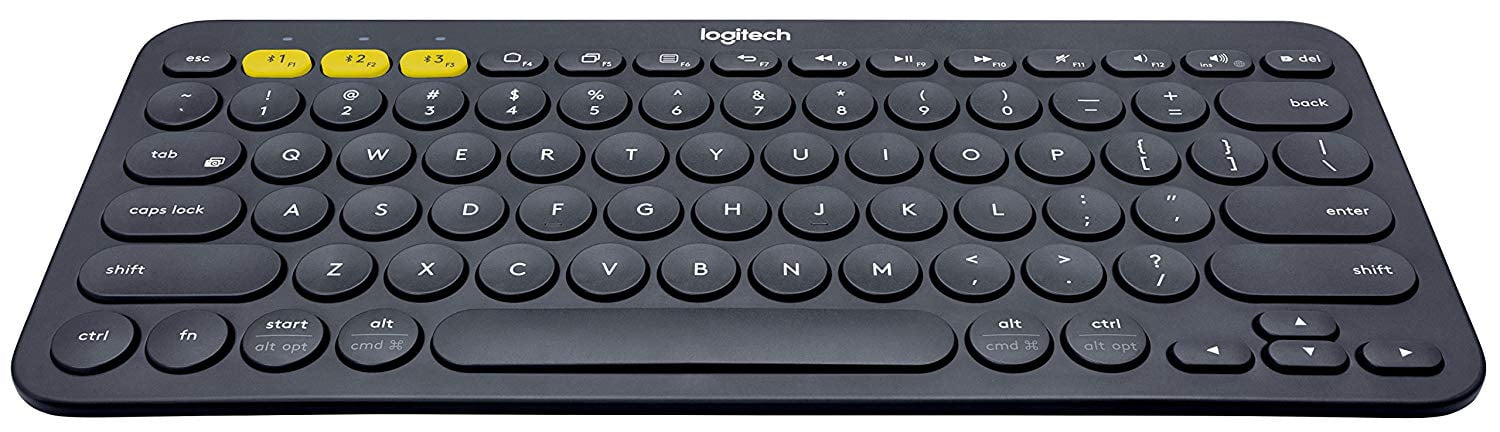 Клавиатура Logitech K380 беспроводная, Bluetooth, серый