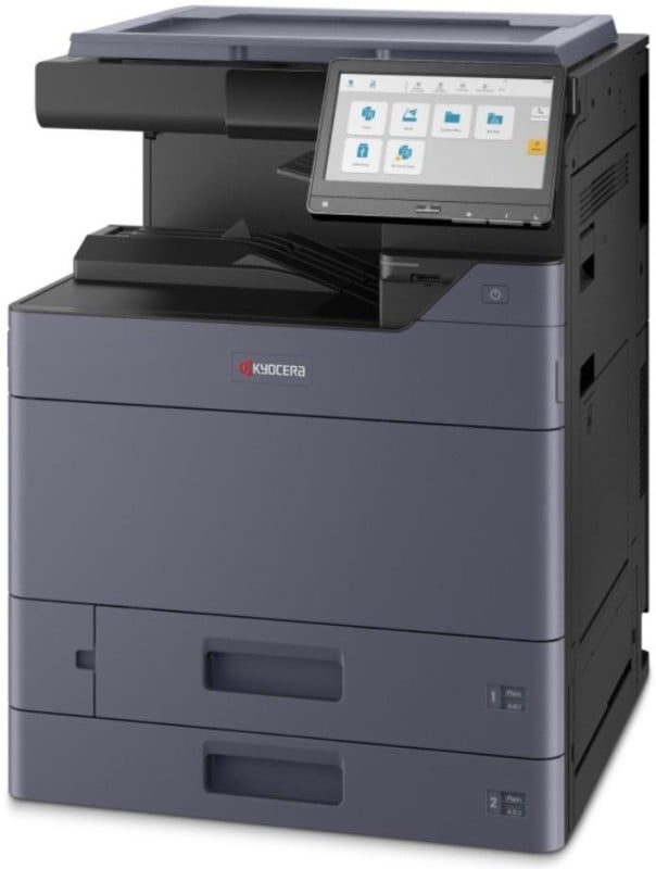 МФУ лазерное Kyocera TASKalfa 2554ci (1102YP3NL0/1102YP3NLV), A3, цветной, печ. до 25 стр/мин. (А4 ч/б) до 12 стр/мин. (А4 цвет), скан. до 200 стр/мин (двустороннее), 1200 x 4800 dpi (печать) 600x600dpi (скан.), USB, Ethernet, без крышки/тонера