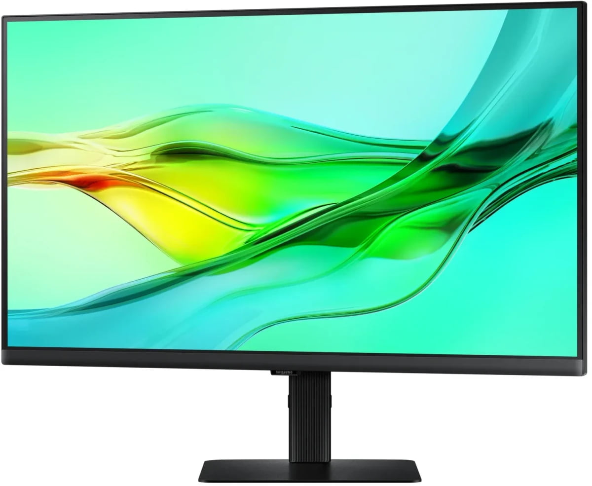 Монитор 24" Samsung ViewFinity S6 S24D604UAU IPS 2560x1440, 100 Гц, 5 мс, 16:9, 350 кд/м², HDMI 2.0, DP 1.4, USB-C, Ethernet, 3.5 Jack, USB Hub, HDR10, PIP, черный