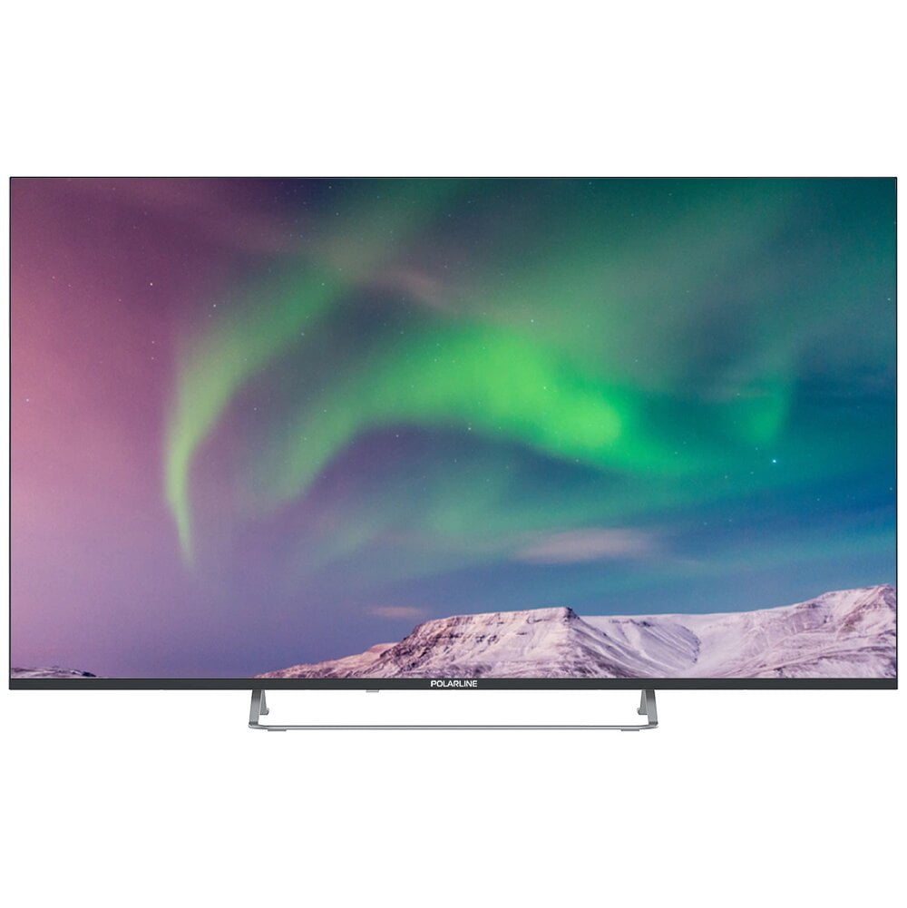 Телевизор PolarLine 55" 55PQ71STC-SM черный QLED UHD 50/60Hz Smart U
