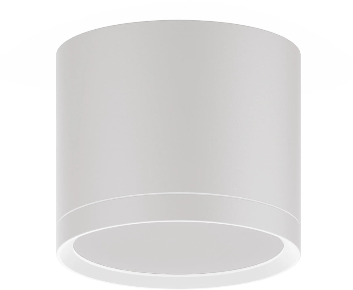 Светильник Gauss HD025 led накладной с рассеивателем 10w белый 3000k 88х75мм 1/30