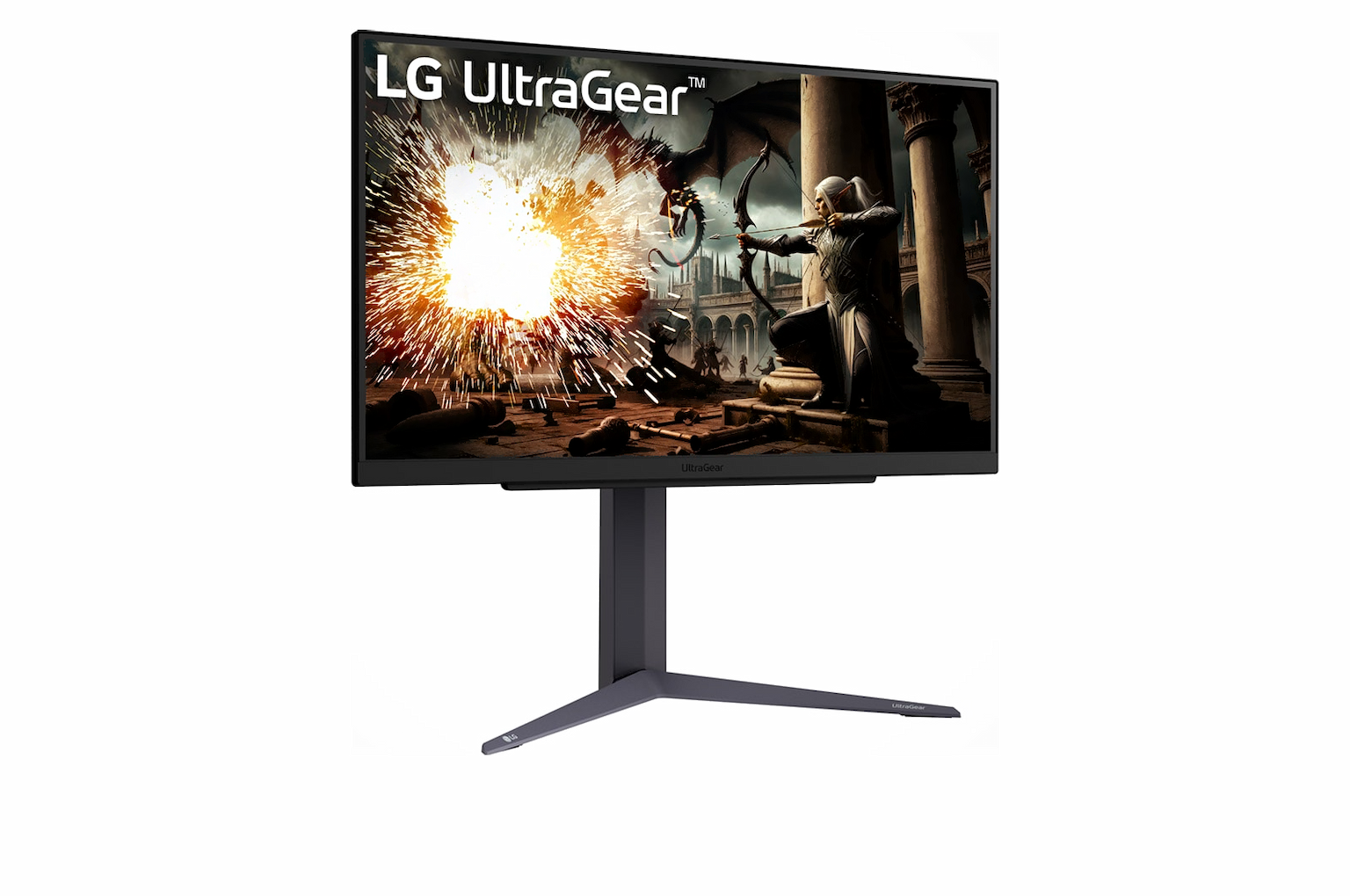 Монитор 27" LG UltraGear 27GS75Q-B IPS 2560x1440, 180 Гц, 1 мс, 16:9, 300 кд/м², DP, HDMI, 3.5 Jack, HDR10, FreeSync Premium Pro, G-Sync Compatible, черный
