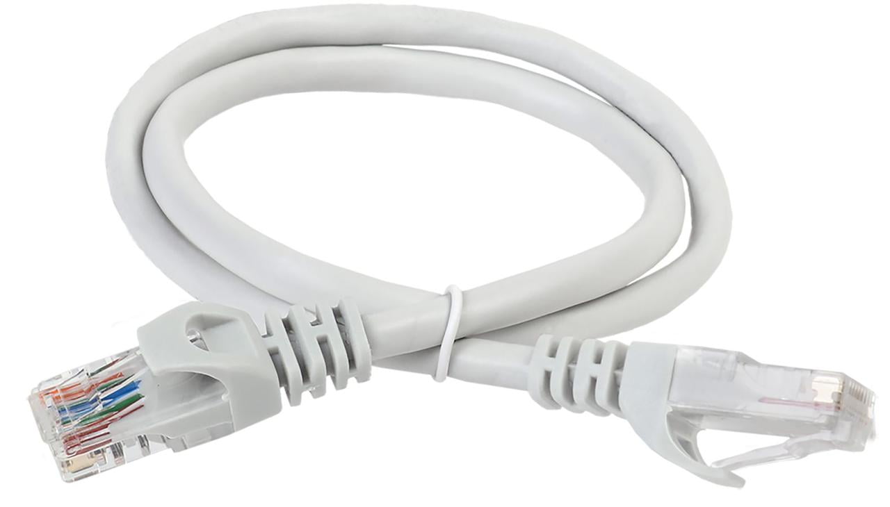 Коммутационный шнур (патч-корд), cat.5e UTP, 10м, серый Коммутационный шнур (патч-корд), cat.5e UTP, 10м, серый