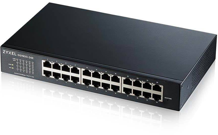 Коммутатор Zyxel GS1900-24E-EU0103F 24G управляемый