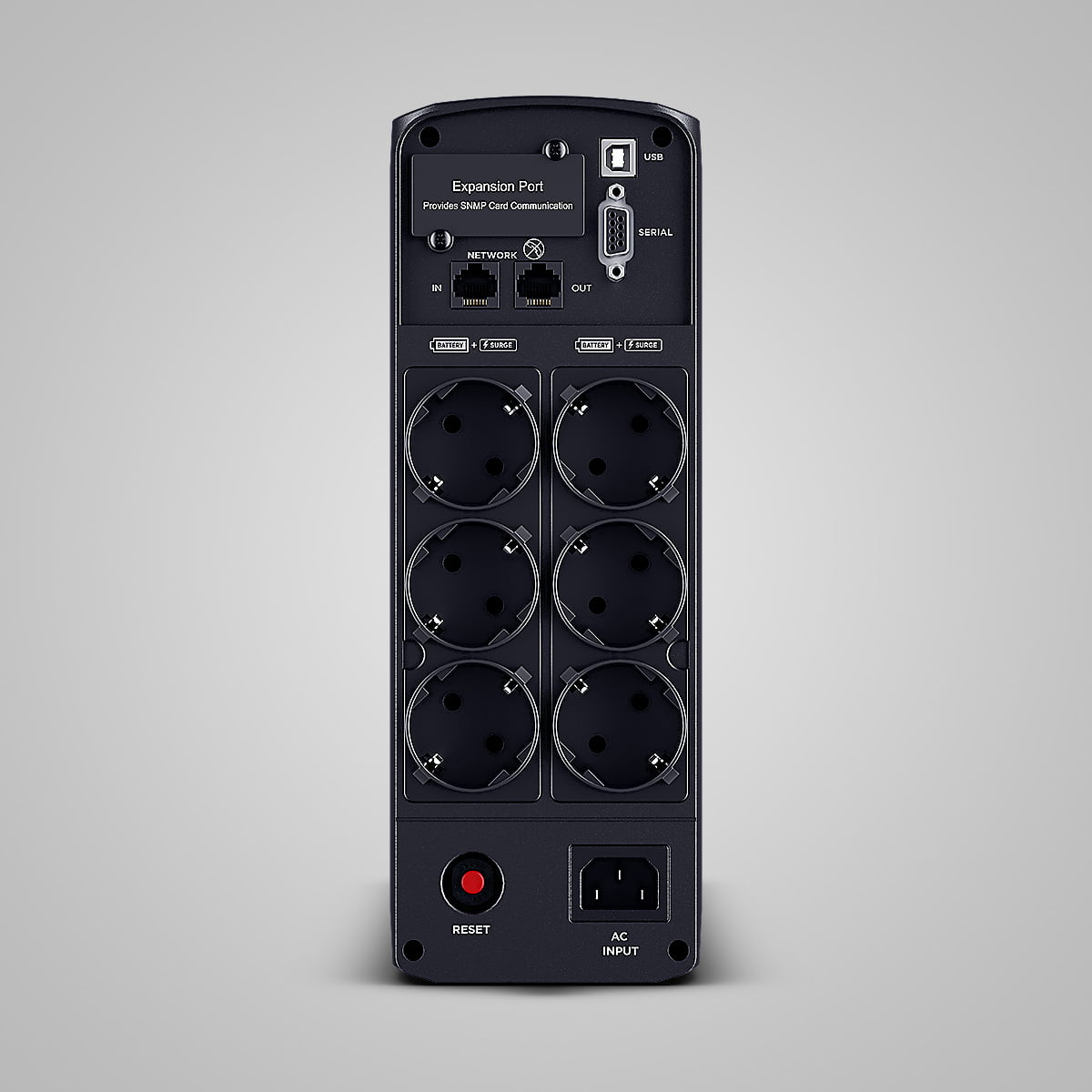 Источник бесперебойного питания Cyberpower CP1600EPFCLCD Line-Interactive 1600VA/1000W USB/RS-232/RJ11/45 (6 EURO)