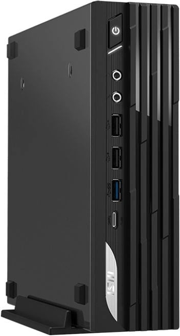 Мини-ПК MSI Pro DP21 14M Mini Core i3-14100 (3.5GHz), NoMemory, noHDD, noSSD, Intel UHD Graphics 730, noDVD, WiFi, BT, 120W, VESA, COM Port, no keyboard&mouse, noOS, 1y war-ty (936-B0A431-237)