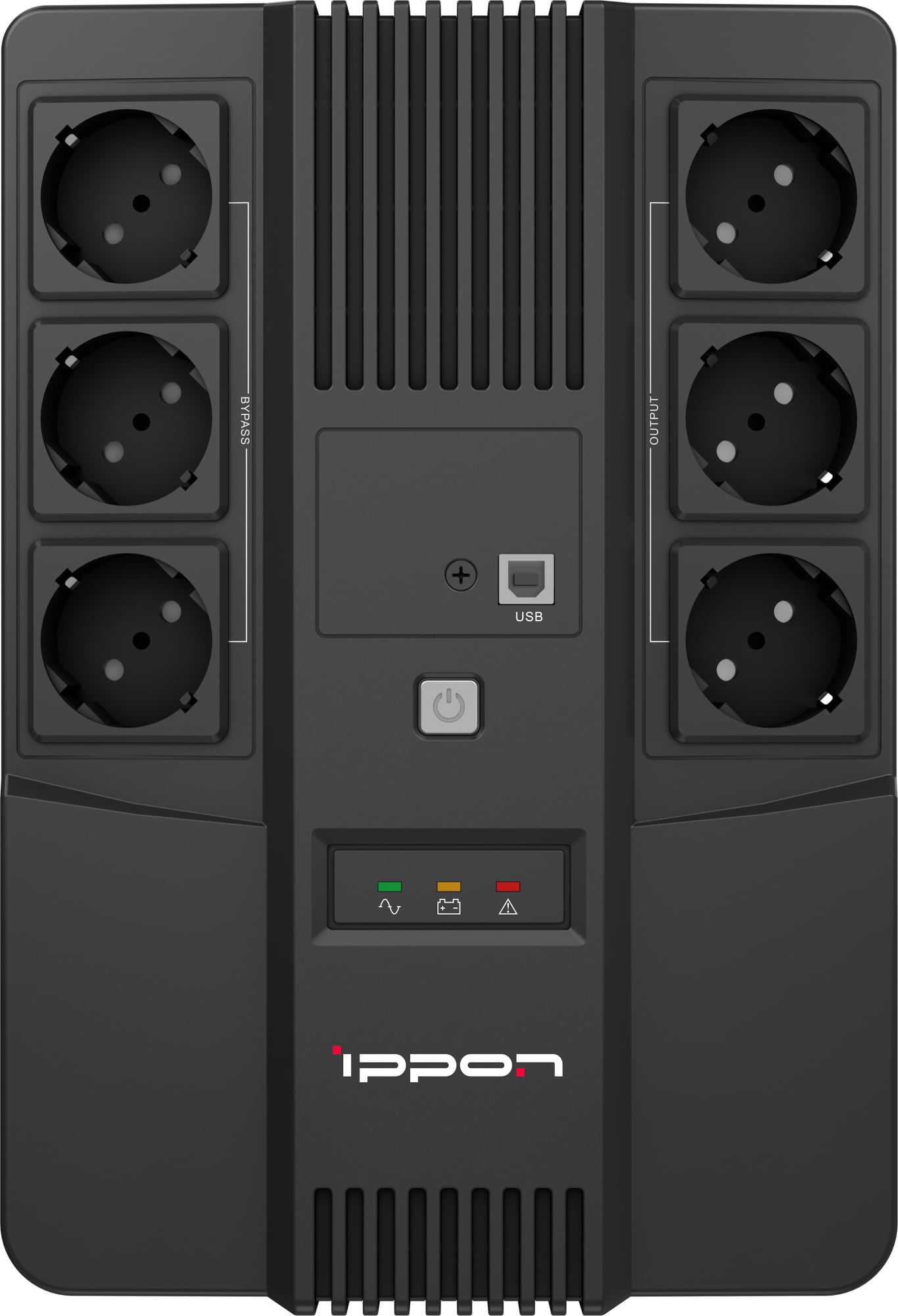 Источник бесперебойного питания Ippon NUT 650 / 650 ВА / 360 Вт / 6 x CEE 7 (евророзетка)
