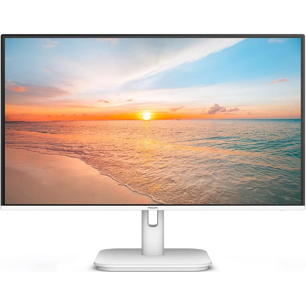 Монитор 23.8" Philips 24E1N1100AW IPS 1920x1080, 100 Гц, 4 мс, 16:9, 250 кд/м², HDMI 1.4, VGA, 3.5 мм, динамики (2x2 Вт)