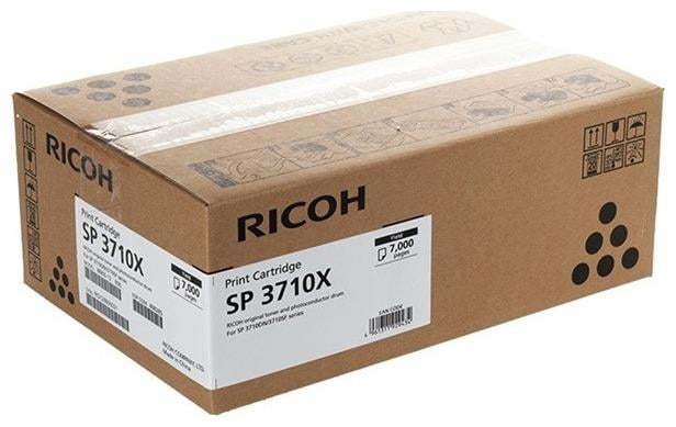 Картридж лазерный Ricoh SP 3710X черный для SP 3710DN/SP 3710SF 7 000 страниц.